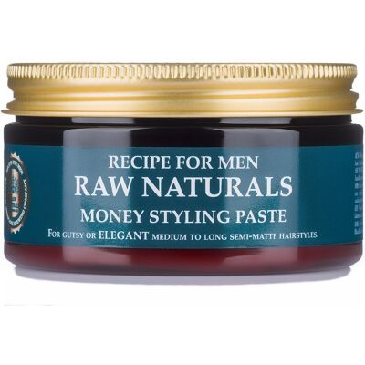 Raw Naturals, Haargel + Haarwachs, Money Styling Paste (Haarwachs, 100 ml) Raw Naturals, Haargel + Haarwachs, Money Styling Paste (Haarwachs, 100 ml)