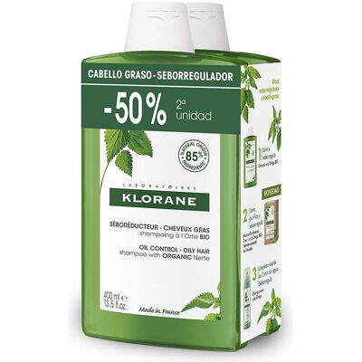 Klorane Brennnessel Bio Sebum-Regulierendes Shampoo - Shampoo Klorane Brennnessel Bio Sebum-Regulierendes Shampoo - Shampoo