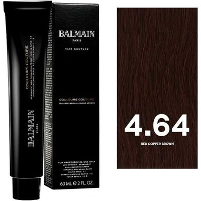 Balmain, Haarfarbe, Professionnel Couleurs Couture Permanent Hair Dye 464 Red Copper Brown 60 Ml (4.64 Red Copper Brown) Balmain, Haarfarbe, Professionnel Couleurs Couture Permanent Hair Dye 464 Red Copper Brown 60 Ml (4.64 Red Copper Brown)