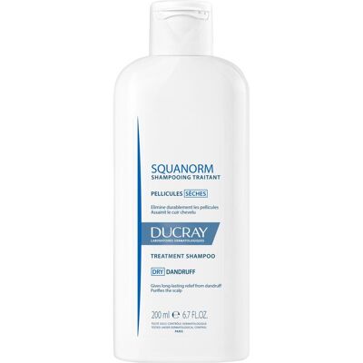 Ducray, Shampoo, Squanorm Shampoo gegen trockene Schuppen (Flüssiges Shampoo, 200 ml) Ducray, Shampoo, Squanorm Shampoo gegen trockene Schuppen (Flüssiges Shampoo, 200 ml)