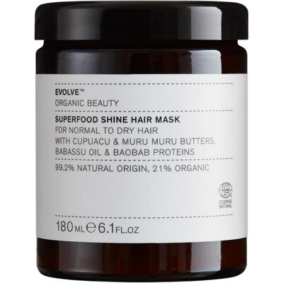 Evolve Organic Beauty Superfood Shine Haarmaske - 180ml Evolve Organic Beauty Superfood Shine Haarmaske - 180ml