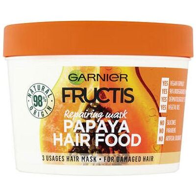 Garnier - Papaya Haarmaske - Für Damen, 400 ml - Haarmaske Garnier - Papaya Haarmaske - Für Damen, 400 ml - Haarmaske