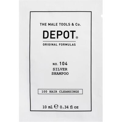 Depot, Shampoo, 100 Hair Cleansing No 104 Botanical Complex Hair Shampoo For Neutralisation Of Yellow Tones - (Flüssiges Shampoo) Depot, Shampoo, 100 Hair Cleansing No 104 Botanical Complex Hair Shampoo For Neutralisation Of Yellow Tones - (Flüssiges Shampoo)