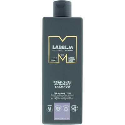 label.m Royal Yuzu Anti-Frizz Shampoo 300 ml - Unisex label.m Royal Yuzu Anti-Frizz Shampoo 300 ml - Unisex