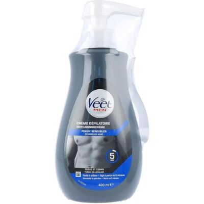 VEET Men Sensitive Haut Enthaarungscreme - 400ml VEET Men Sensitive Haut Enthaarungscreme - 400ml
