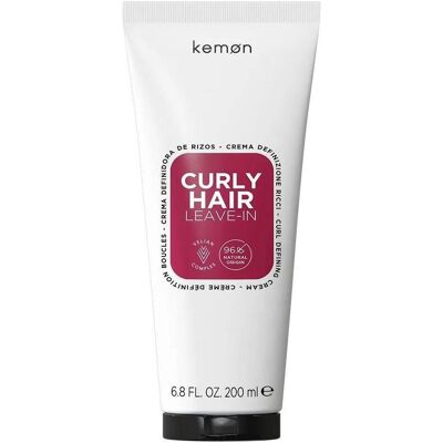 Kemon, Conditioner, Curly Hair Leave-In Curl Defining Cream Anti-Frizz (200 ml) Kemon, Conditioner, Curly Hair Leave-In Curl Defining Cream Anti-Frizz (200 ml)