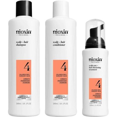 Nioxin System 4 - Kit - Behandlung Für Gefärbtes Haar - Unisex Nioxin System 4 - Kit - Behandlung Für Gefärbtes Haar - Unisex