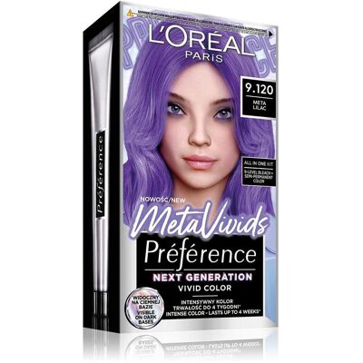 L’Oréal Paris Préférence Meta Lilac Haartönung - Haarfarbe L’Oréal Paris Préférence Meta Lilac Haartönung - Haarfarbe