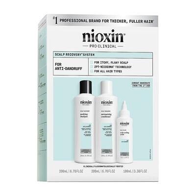 Nioxin Kopfhautpflegeset - Anti-Schuppen, 3-Schritte-Routine Nioxin Kopfhautpflegeset - Anti-Schuppen, 3-Schritte-Routine