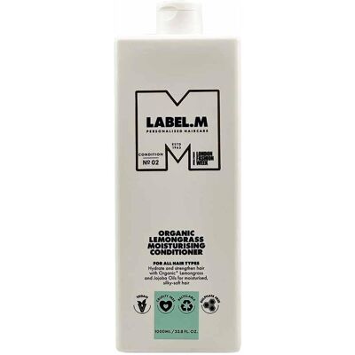 Label.m Professioneller Organischer Zitronengras Balsam - Conditioner 1000ml Label.m Professioneller Organischer Zitronengras Balsam - Conditioner 1000ml