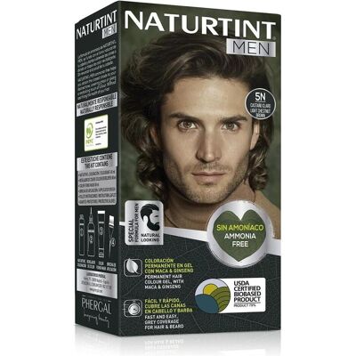 Naturtint Männer Gel Coloration - Dauerhafte Haarfarbe 5N - 170ml Naturtint Männer Gel Coloration - Dauerhafte Haarfarbe 5N - 170ml