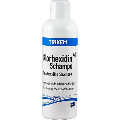 Trikem Chlorhexidin Shampoo - Hund, Katze, Pferd - 200ml Trikem Chlorhexidin Shampoo - Hund, Katze, Pferd - 200ml