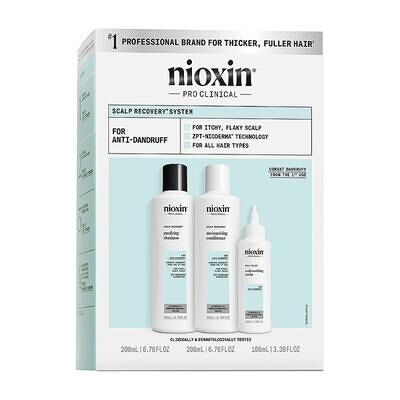 Nioxin Kopfhautpflegeset - Anti-Schuppen, 3-Schritte-Routine Nioxin Kopfhautpflegeset - Anti-Schuppen, 3-Schritte-Routine