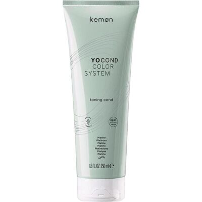 Kemon, Conditioner, Yo Cond Color System Toning Cond - Tinting Conditioner for Color Revive 250 ml Platinum (250 ml) Kemon, Conditioner, Yo Cond Color System Toning Cond - Tinting Conditioner for Color Revive 250 ml Platinum (250 ml)