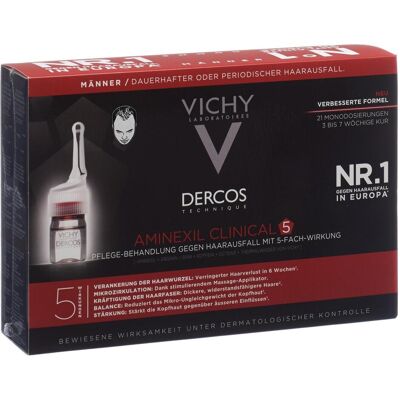Vichy, Haaröl + Haarserum, Dercos Aminexil Clinical 5 (126 ml) Vichy, Haaröl + Haarserum, Dercos Aminexil Clinical 5 (126 ml)