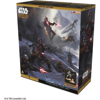 Atomic Mass Games Star Wars Legion - Mandalorian Army Box DE/EN/ES/FR (Kunststoff) Atomic Mass Games Star Wars Legion - Mandalorian Army Box DE/EN/ES/FR (Kunststoff)