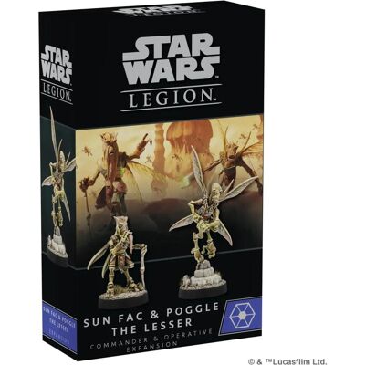 Atomic Mass Games Star Wars: Legion Sun Fac & Poogle The Lesser Operative & Commander Erweiterung – Tabletop Miniature Atomic Mass Games Star Wars: Legion Sun Fac & Poogle The Lesser Operative & Commander Erweiterung – Tabletop Miniature
