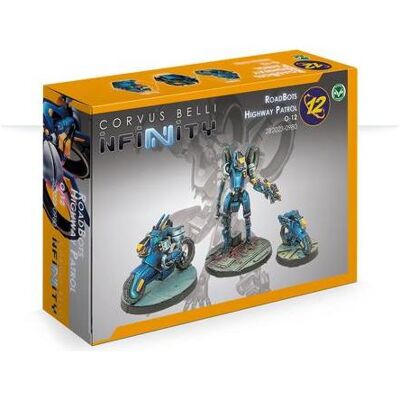 Corvus Belli Infinity RoadBots Highway Patrol Unbemalte Miniaturen - Figuren Erweiterung Corvus Belli Infinity RoadBots Highway Patrol Unbemalte Miniaturen - Figuren Erweiterung