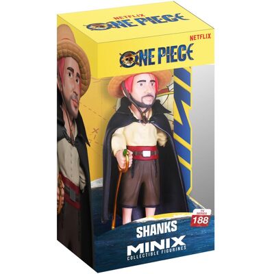 Minix TV Series 188 - One Piece - Shanks Statue 12cm Minix TV Series 188 - One Piece - Shanks Statue 12cm
