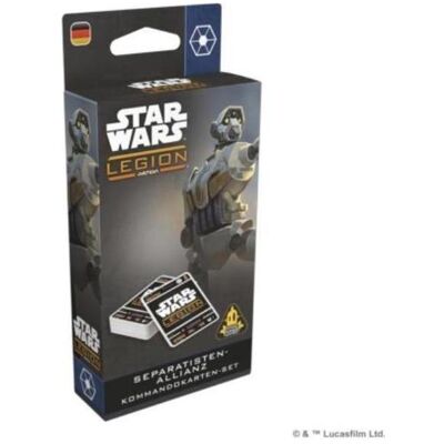 Atomic Mass Games Star Wars: Legion – Separatisten-Allianz Kommandokarten-Set Atomic Mass Games Star Wars: Legion – Separatisten-Allianz Kommandokarten-Set