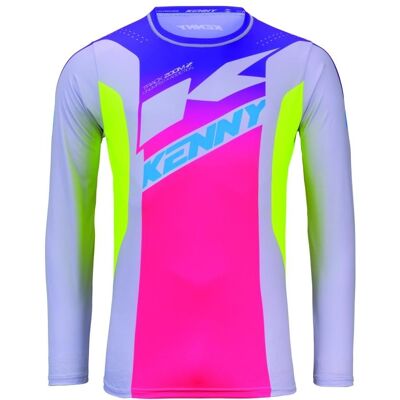 Kenny, Motorsportbekleidung, Racing T-Shirt Cross/Enduro Track Zoom Grau Grösse S (S) Kenny, Motorsportbekleidung, Racing T-Shirt Cross/Enduro Track Zoom Grau Grösse S (S)