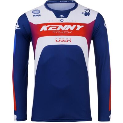 Kenny, Motorsportbekleidung, Racing T-Shirt Cross-/Enduro-Strecke Modell Focus Patriot Farbe Blau/Weiss/Rot Grösse Xxxl (3XL) Kenny, Motorsportbekleidung, Racing T-Shirt Cross-/Enduro-Strecke Modell Focus Patriot Farbe Blau/Weiss/Rot Grösse Xxxl (3XL)