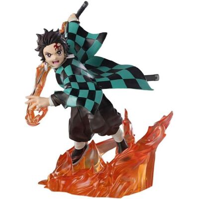 Sega Demon Slayer: Kimetsu no Yaiba Xross Link Anime PVC Statue Tanjiro Kamado 15 cm Sega Demon Slayer: Kimetsu no Yaiba Xross Link Anime PVC Statue Tanjiro Kamado 15 cm