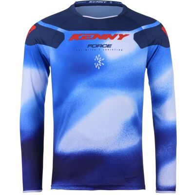 Kenny, Motorsportbekleidung, Racing T-Shirt Cross/Enduro Modell Force Fog Blue Farbe Blau/Rot Grösse Xxxl (3XL) Kenny, Motorsportbekleidung, Racing T-Shirt Cross/Enduro Modell Force Fog Blue Farbe Blau/Rot Grösse Xxxl (3XL)