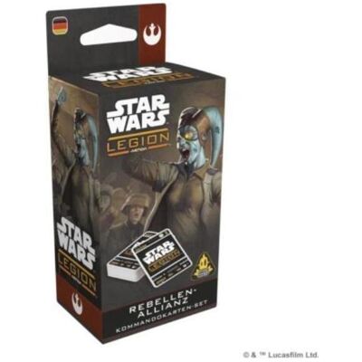 Atomic Mass Games Star Wars: Legion – Rebellen-Allianz Kommandokarten-Set Atomic Mass Games Star Wars: Legion – Rebellen-Allianz Kommandokarten-Set