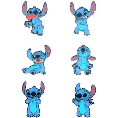 Loungefly Stitch Lustige Gesichter Emaille Pins - 12 Stück - Lilo & Stitch Loungefly Stitch Lustige Gesichter Emaille Pins - 12 Stück - Lilo & Stitch
