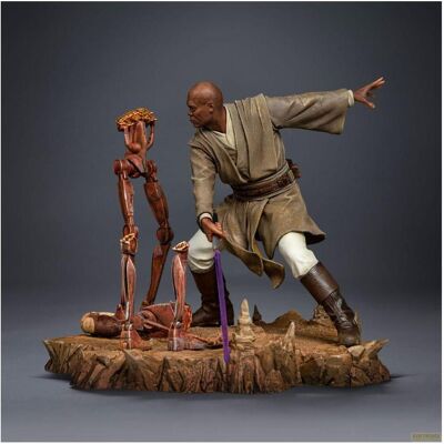 Iron Studios Star Wars Art Scale Statue 1/10 Mace Windu 18 cm Iron Studios Star Wars Art Scale Statue 1/10 Mace Windu 18 cm
