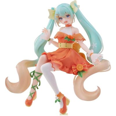 Furyu Hatsune Miku Noodle Stopper PVC Statue Hatsune Miku Citrus Ver. 14 cm Furyu Hatsune Miku Noodle Stopper PVC Statue Hatsune Miku Citrus Ver. 14 cm