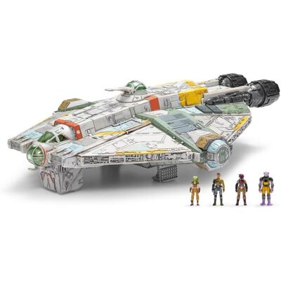 Jazwares STAR WARS- Feature Vehicle (9 Vehicle & Figure) - The Ghost (Rebels) Jazwares STAR WARS- Feature Vehicle (9 Vehicle & Figure) - The Ghost (Rebels)