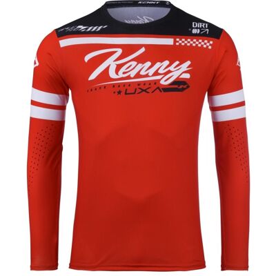 Kenny, Motorsportbekleidung, Racing T-Shirt Cross/Enduro Modell Strecke Dirt Rot Farbe Rot/Weiss/Schwarz Grösse XL (XL) Kenny, Motorsportbekleidung, Racing T-Shirt Cross/Enduro Modell Strecke Dirt Rot Farbe Rot/Weiss/Schwarz Grösse XL (XL)