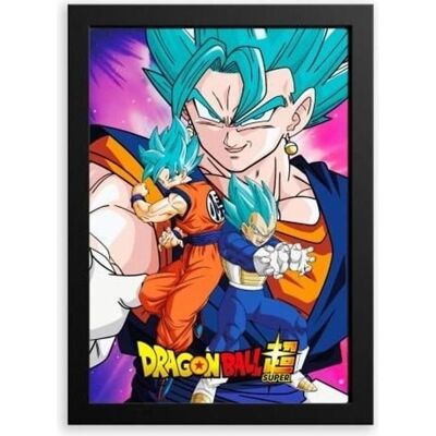 Dragon Ball Super LED Gerahmtes Bild - Druck Dragon Ball Super LED Gerahmtes Bild - Druck