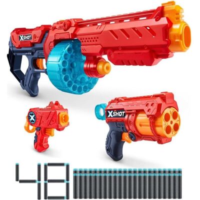 Zuru Excel Combo Pack Turbo Fire + Fury 4 + Micro Launcher Zuru Excel Combo Pack Turbo Fire + Fury 4 + Micro Launcher