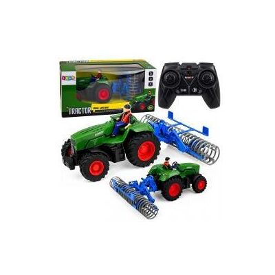 Lean Toys RC-Traktor im Massstab 1:24 mit Landwirtschaftswalze Lean Toys RC-Traktor im Massstab 1:24 mit Landwirtschaftswalze