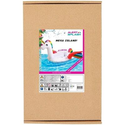 Splash Badeinsel Einhorn Small 240 x 180 Cm Splash Badeinsel Einhorn Small 240 x 180 Cm