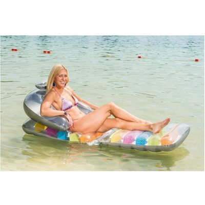 Happy People Luftmatratze 2 in 1 mit Sitzfunktion 158 x 69 cm Happy People Luftmatratze 2 in 1 mit Sitzfunktion 158 x 69 cm