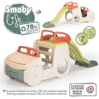 Smoby Abenteuerauto - Spielhaus & Fahrzeug Smoby Abenteuerauto - Spielhaus & Fahrzeug