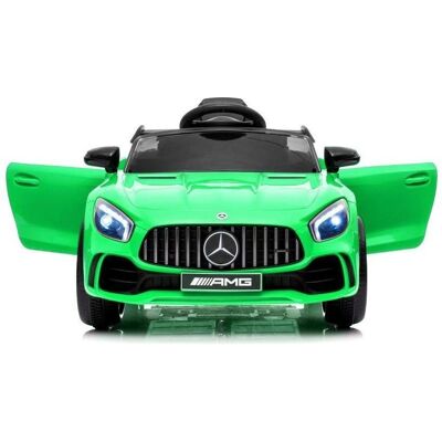 Lean Toys Elektrischer Rollator Mercedes AMG GT R Grün Lean Toys Elektrischer Rollator Mercedes AMG GT R Grün
