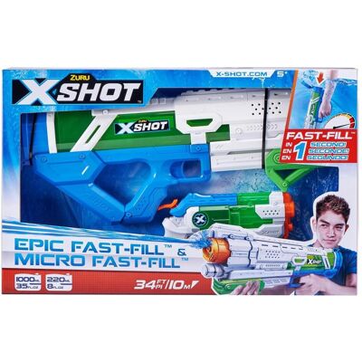 Xshot X-SHOT set of water guns Epic Fast-Fill ir Micro Fast-Fill, 56222 Xshot X-SHOT set of water guns Epic Fast-Fill ir Micro Fast-Fill, 56222