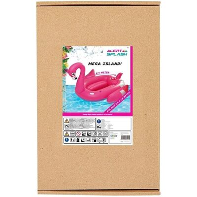 Splash Badeinsel Flamingo Small 240 x 180 Cm Splash Badeinsel Flamingo Small 240 x 180 Cm