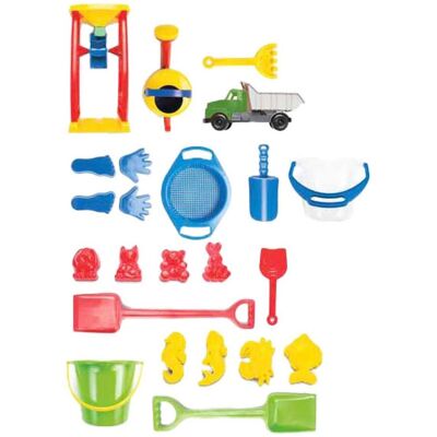 Dantoy Mehrfarbig 38-Teile Sandspielzeug-Set Dantoy Mehrfarbig 38-Teile Sandspielzeug-Set
