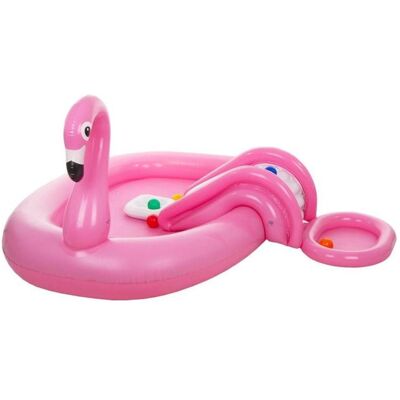 Marke Modell Pink - Aufblasbarer Flamingo Pool für Kinder & Familien Marke Modell Pink - Aufblasbarer Flamingo Pool für Kinder & Familien