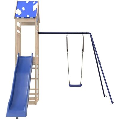 vidaXL Outdoor Spielset Massives Kiefernholz - Spielset vidaXL Outdoor Spielset Massives Kiefernholz - Spielset