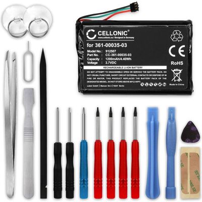 Cellonic, Navigationsgerät Zubehör, Akku für Garmin Edge 810, nüvi 2595LMT, Touring Plus, 2597LMT, 2799 LMT-D Cellonic, Navigationsgerät Zubehör, Akku für Garmin Edge 810, nüvi 2595LMT, Touring Plus, 2597LMT, 2799 LMT-D