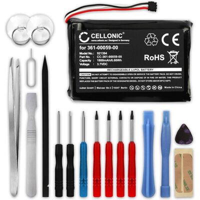 Cellonic, Navigationsgerät Zubehör, Akku für Garmin Zumo 390LM, 340LM, CE, 350LM, 350, 020-00218-05 Cellonic, Navigationsgerät Zubehör, Akku für Garmin Zumo 390LM, 340LM, CE, 350LM, 350, 020-00218-05