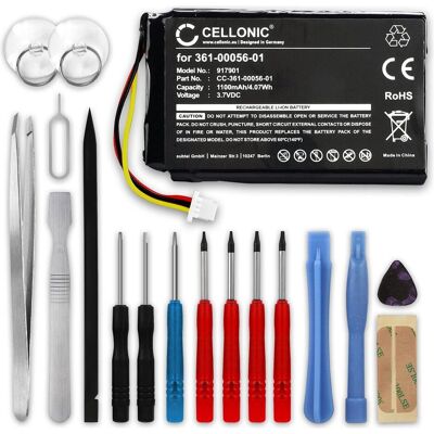 Cellonic, Navigationsgerät Zubehör, Akku für Garmin Nüvi 2699LMT-D, 2689LMT, 65LMT, 2799 LMT-D, 53, 67LMT, 42 Cellonic, Navigationsgerät Zubehör, Akku für Garmin Nüvi 2699LMT-D, 2689LMT, 65LMT, 2799 LMT-D, 53, 67LMT, 42