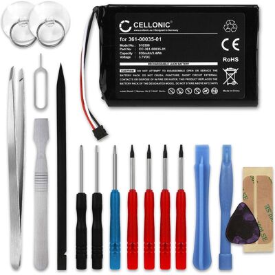 Cellonic, Navigationsgerät Zubehör, Akku für Garmin nüvi 2595LMT, 2597LMT, Drive Assist 51, 2599LMT-D, 1250 Cellonic, Navigationsgerät Zubehör, Akku für Garmin nüvi 2595LMT, 2597LMT, Drive Assist 51, 2599LMT-D, 1250